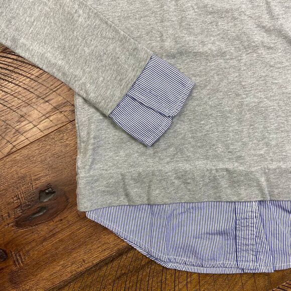 J.CREW mercantile boatneck long sleeve - Picture 4 of 6